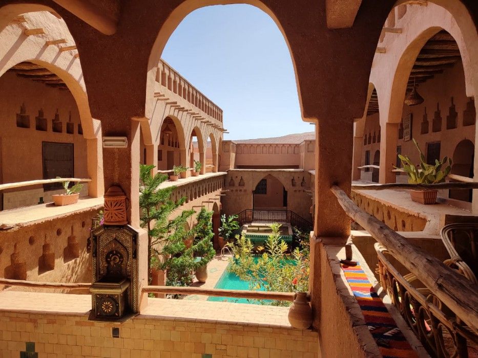 Toubkal - Sahara Extension - Ait Ben Haddou - Riad Maktoub - Hotel with pool
