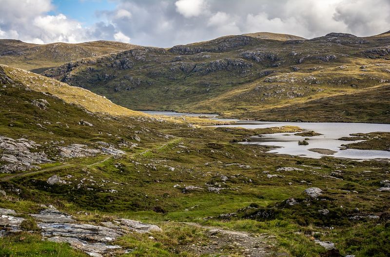 Scotland hills and water - Midges