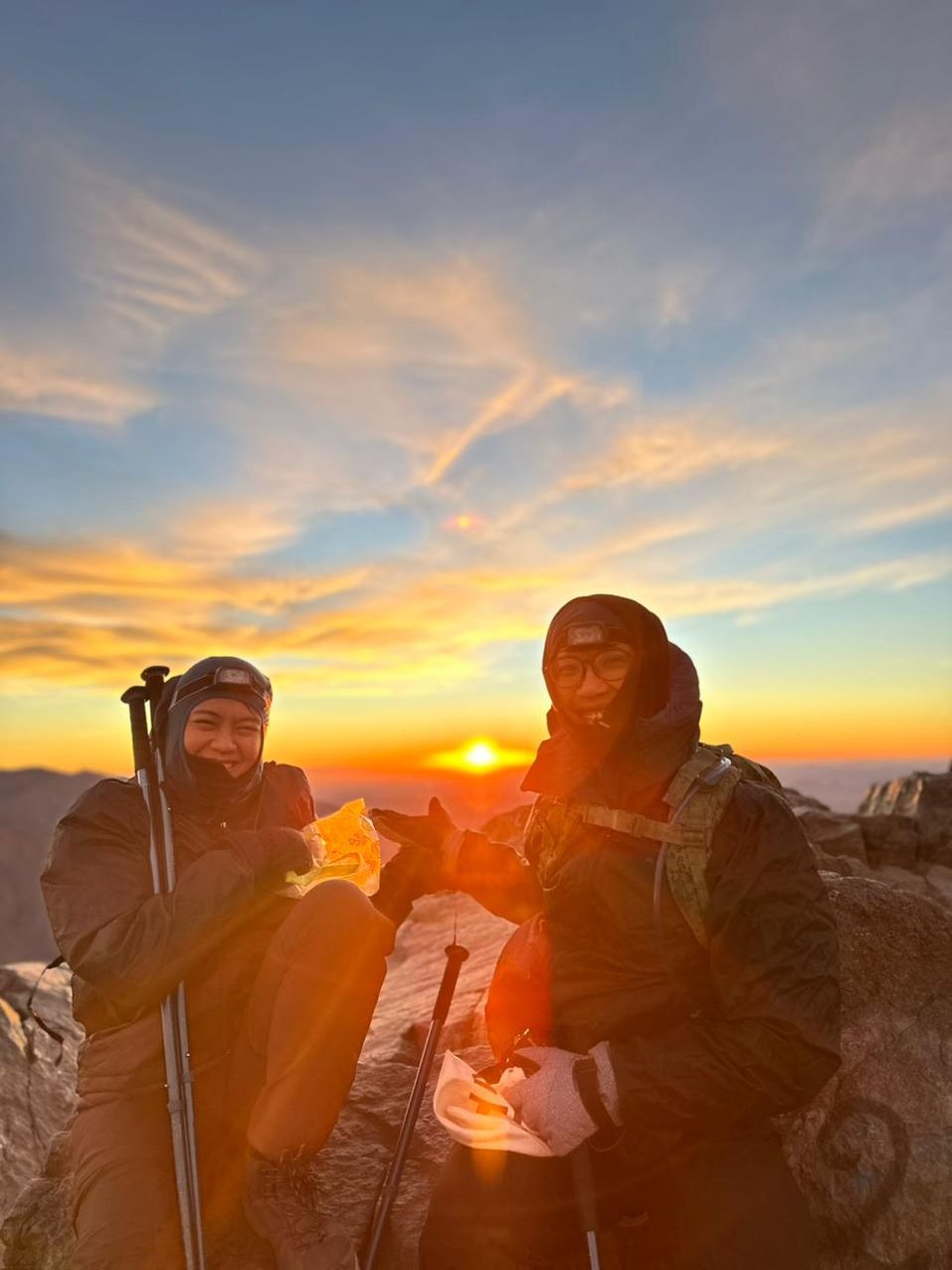 Mount Toubkal Trek - Sunset view