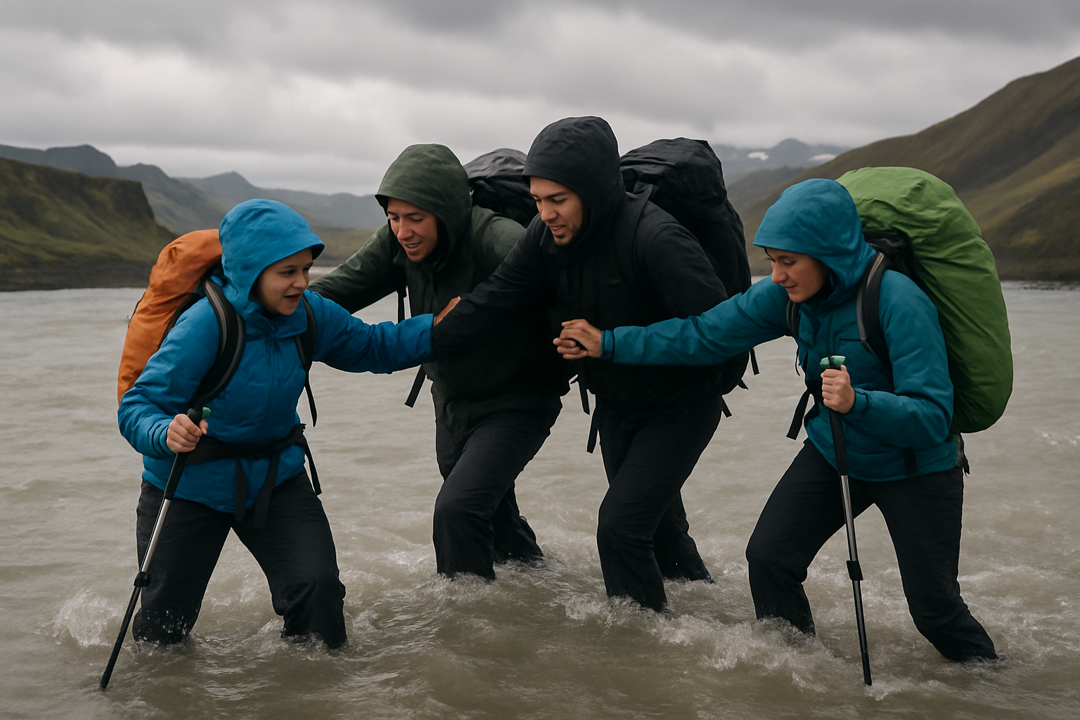 Worried about weather, river crossings and crowded huts?