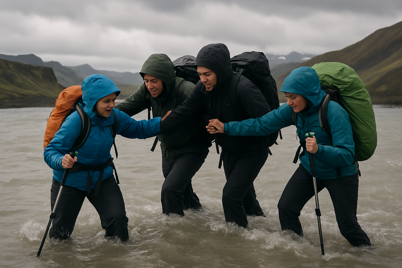 Worried about weather, river crossings and crowded huts?