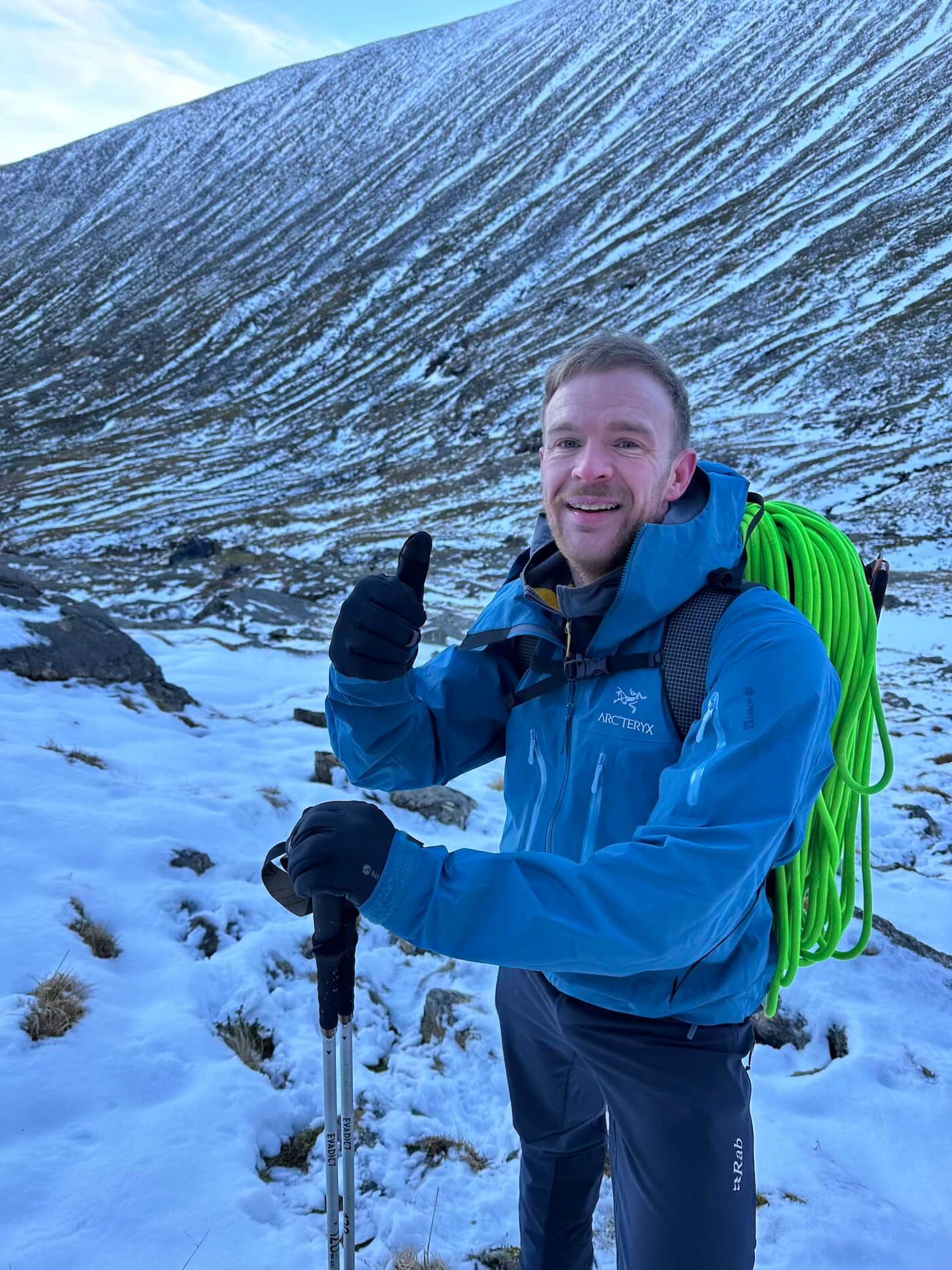 Technical kit provided — just bring your winter layers and go