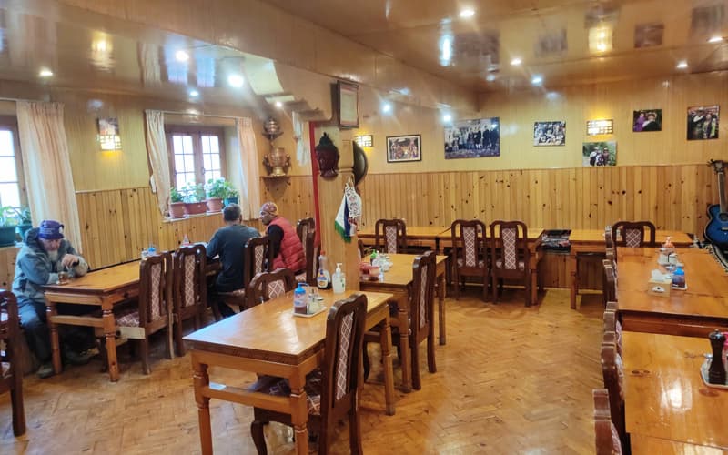 Restaurant in Teahouse 