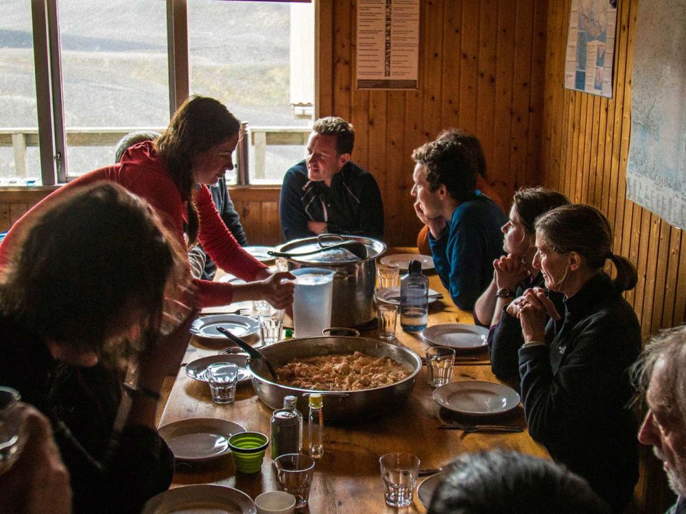 One remote hut, new adventure every day