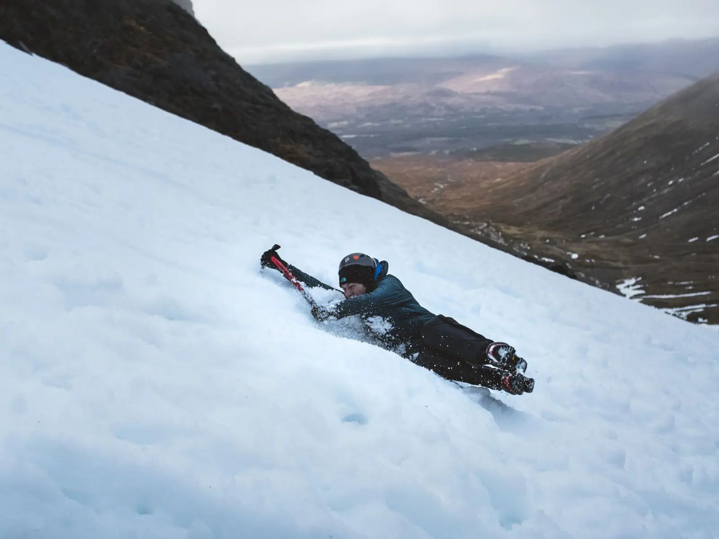 Stopping your self with axe