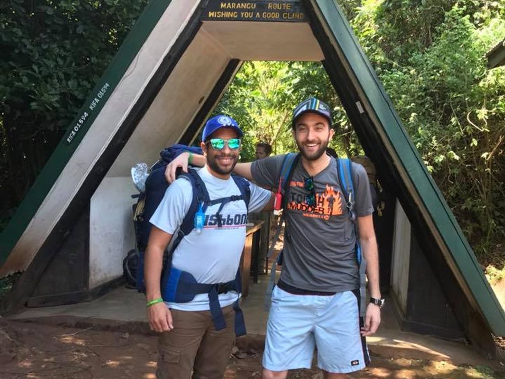 Hiking trail on Mount Kilimanjaro