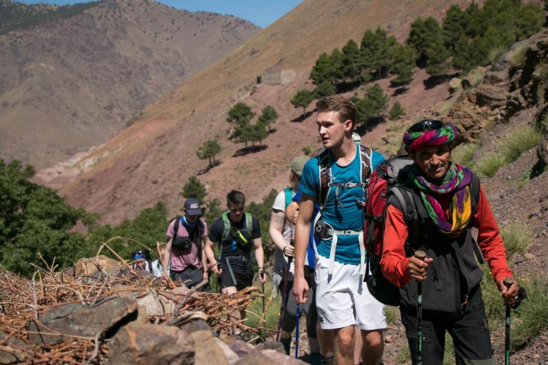 hiking mount toubkal