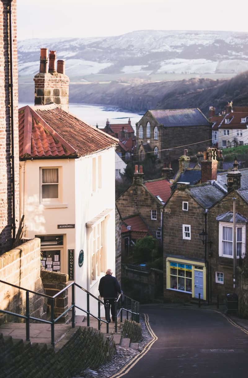 view of the little town Robin Hood