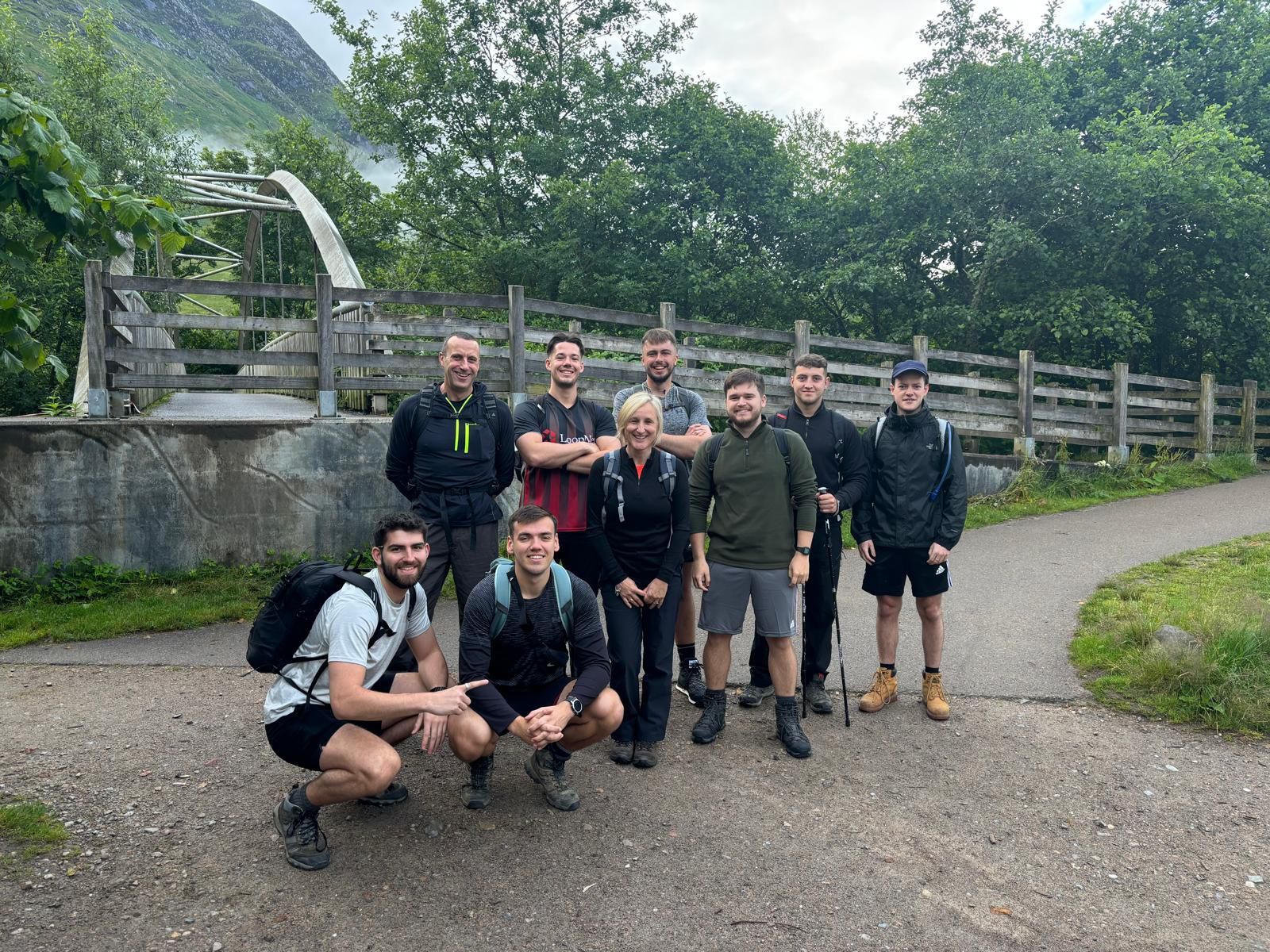 National 3 peaks group photo