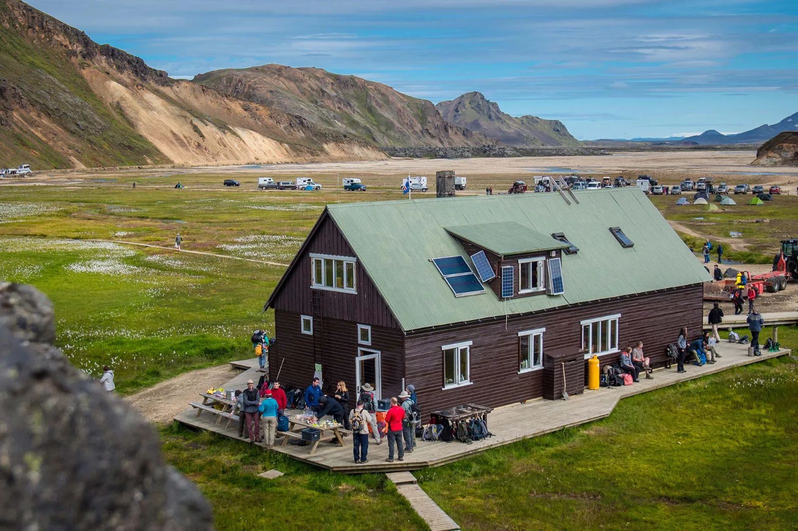 Laugavegur - mountain hutt