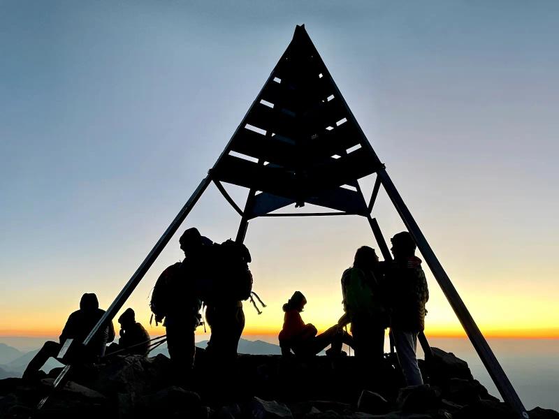 Toubkal sunrise summit