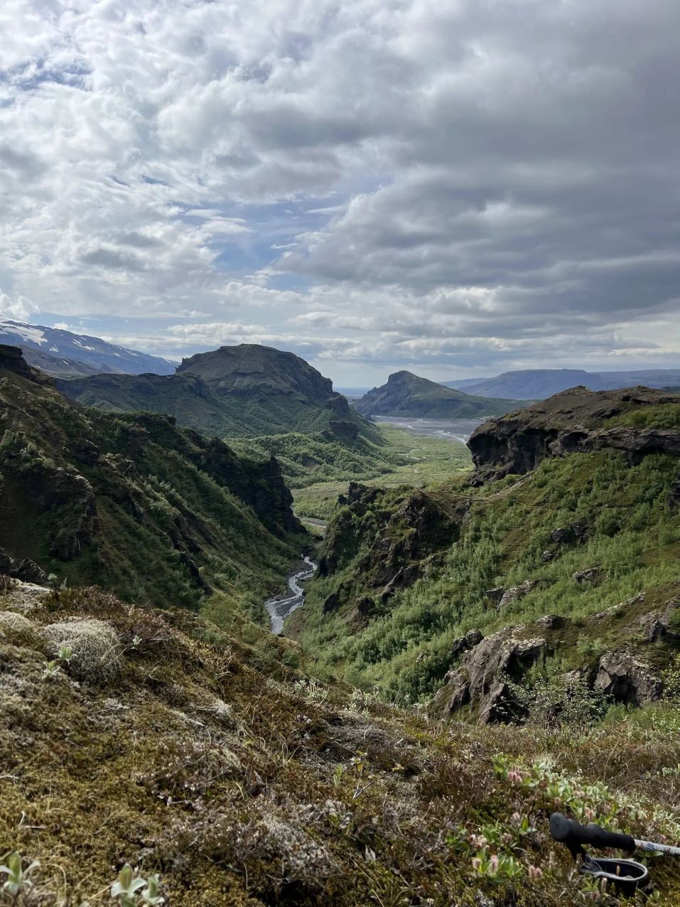 Thorsmork - icelandic valley landscape