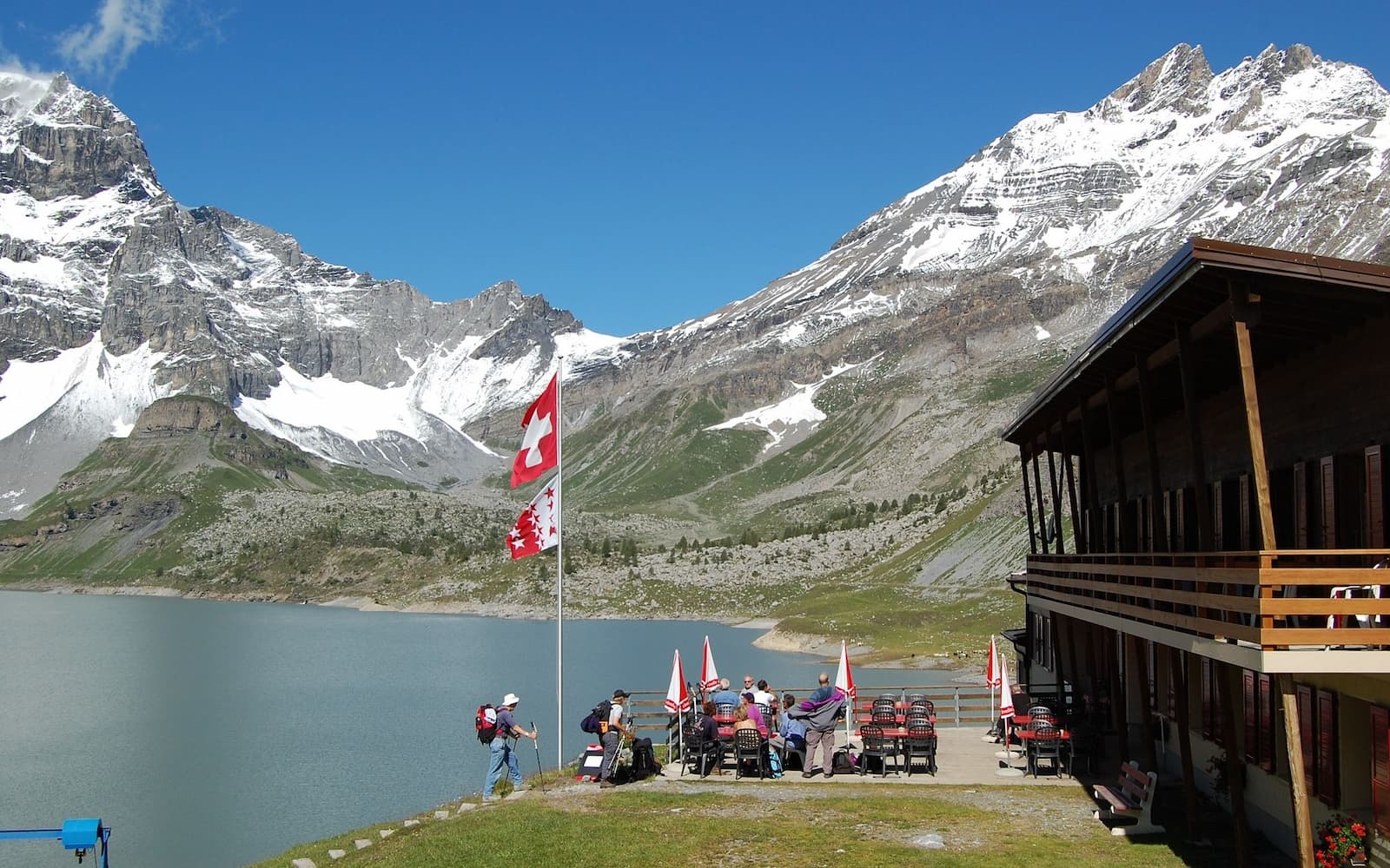 Tour des Dents du Midi - Cabane de Salanfe