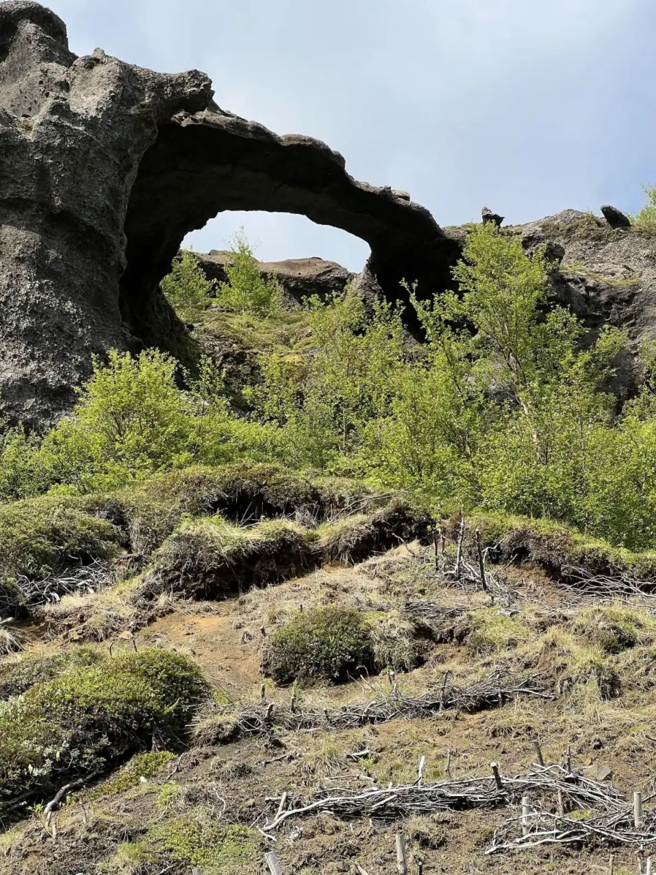 Thorsmork - archrock nature scene