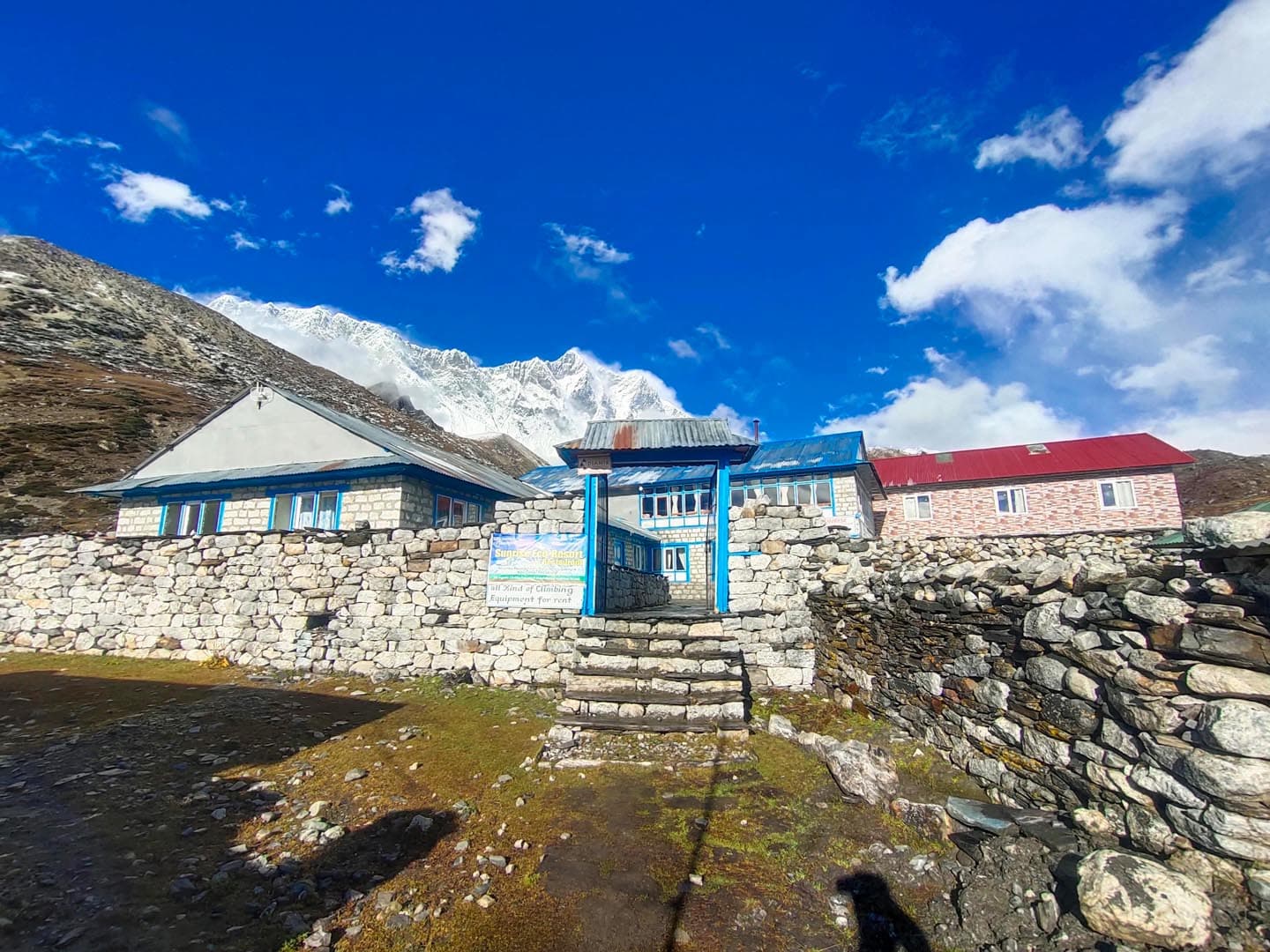 Base camp at Chhukung