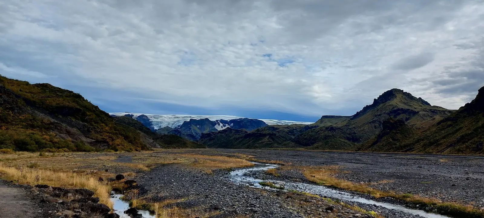 Thorsmork - icelandic glacial landscape