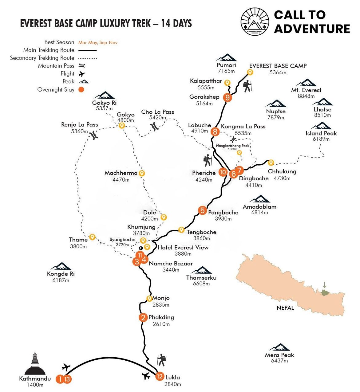 Everest Base Camp Luxury Trek - 14 days - Photo 21