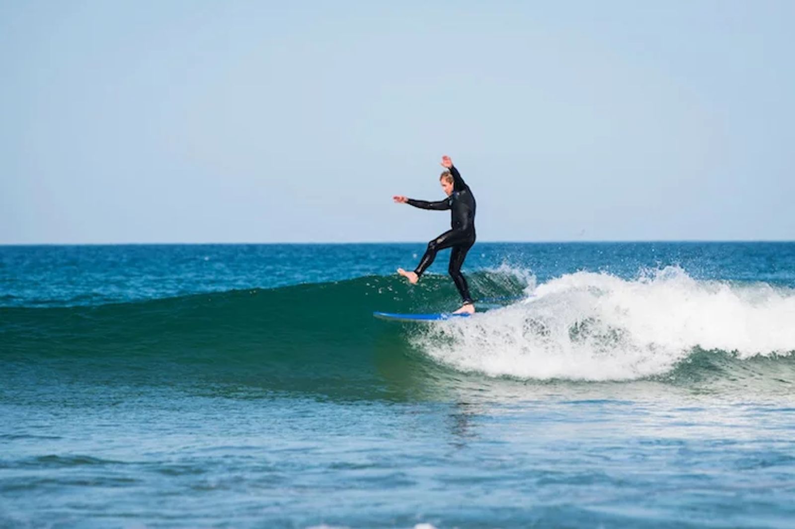 surfing in Cornwall