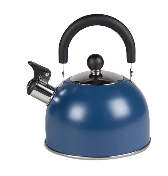 Kampa Brew Stainless Steel Whistling Kettle