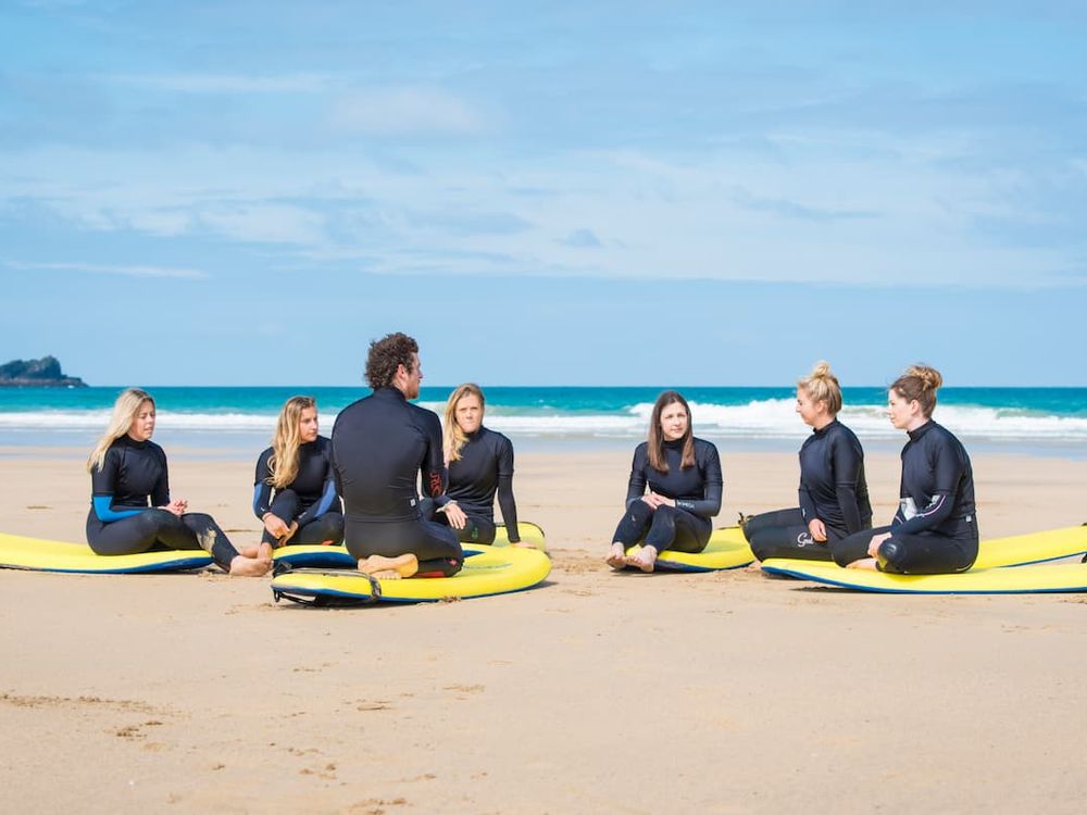 Guid for the surfing and Coasteering