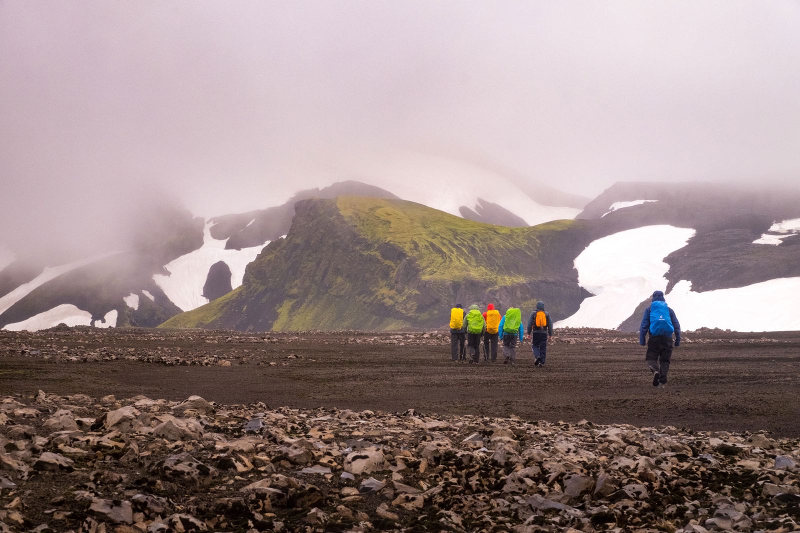 Glacial hiking adventure in Iceland