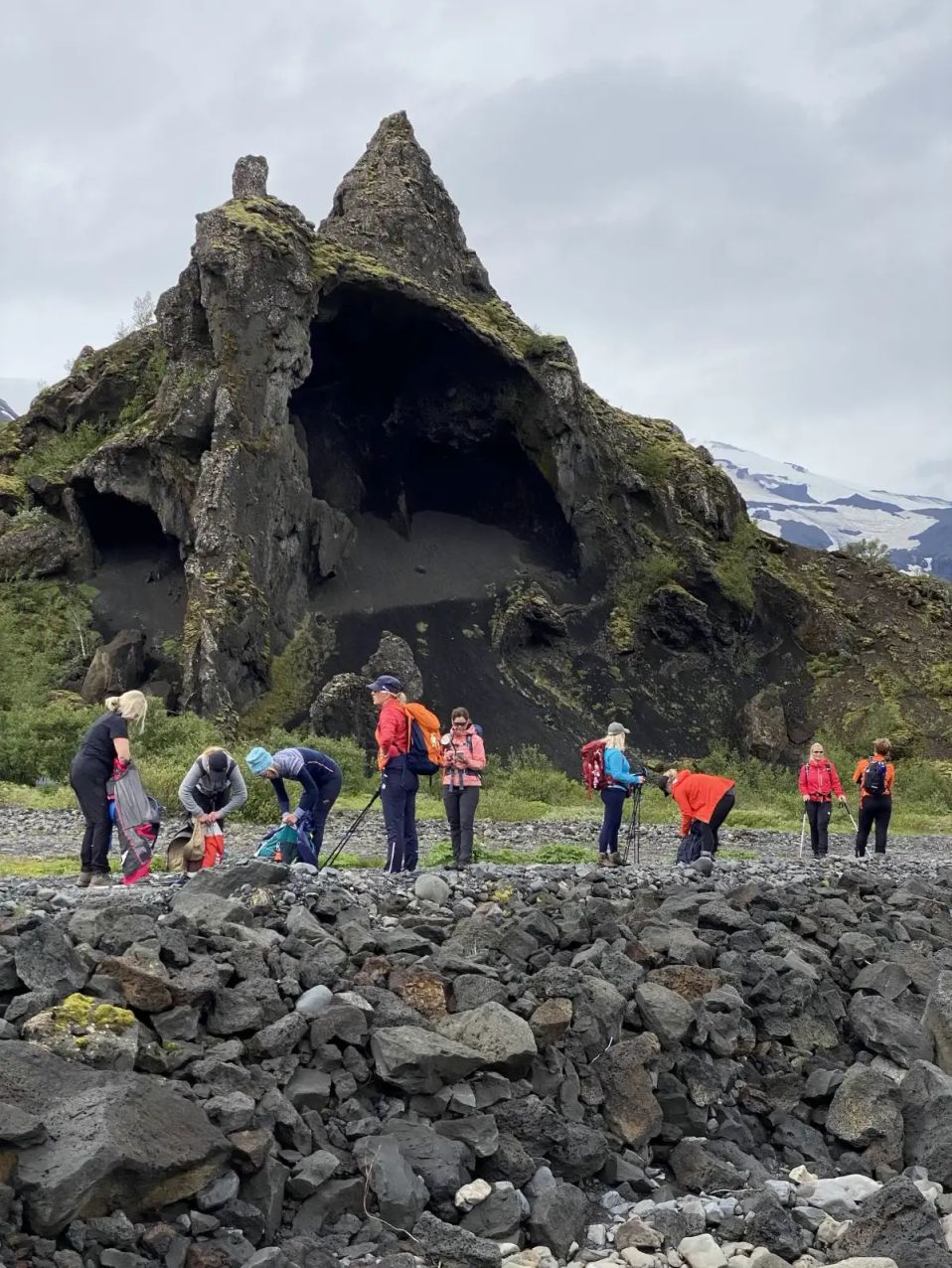 Thorsmork - volcanic exploration group icefield