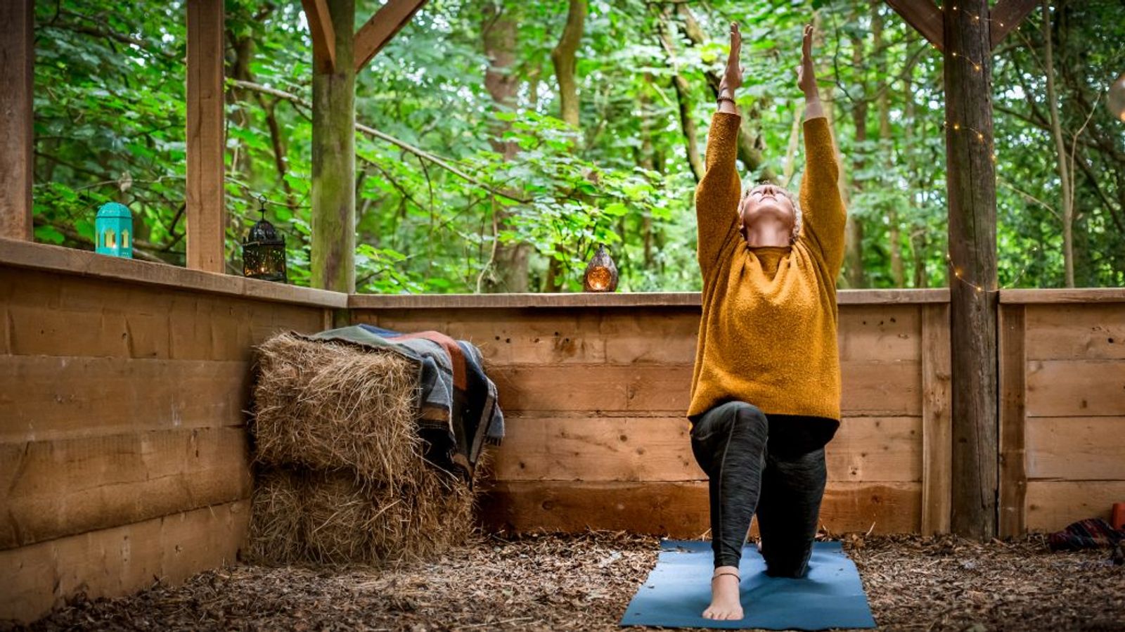 Yoga surf and camping retreat
