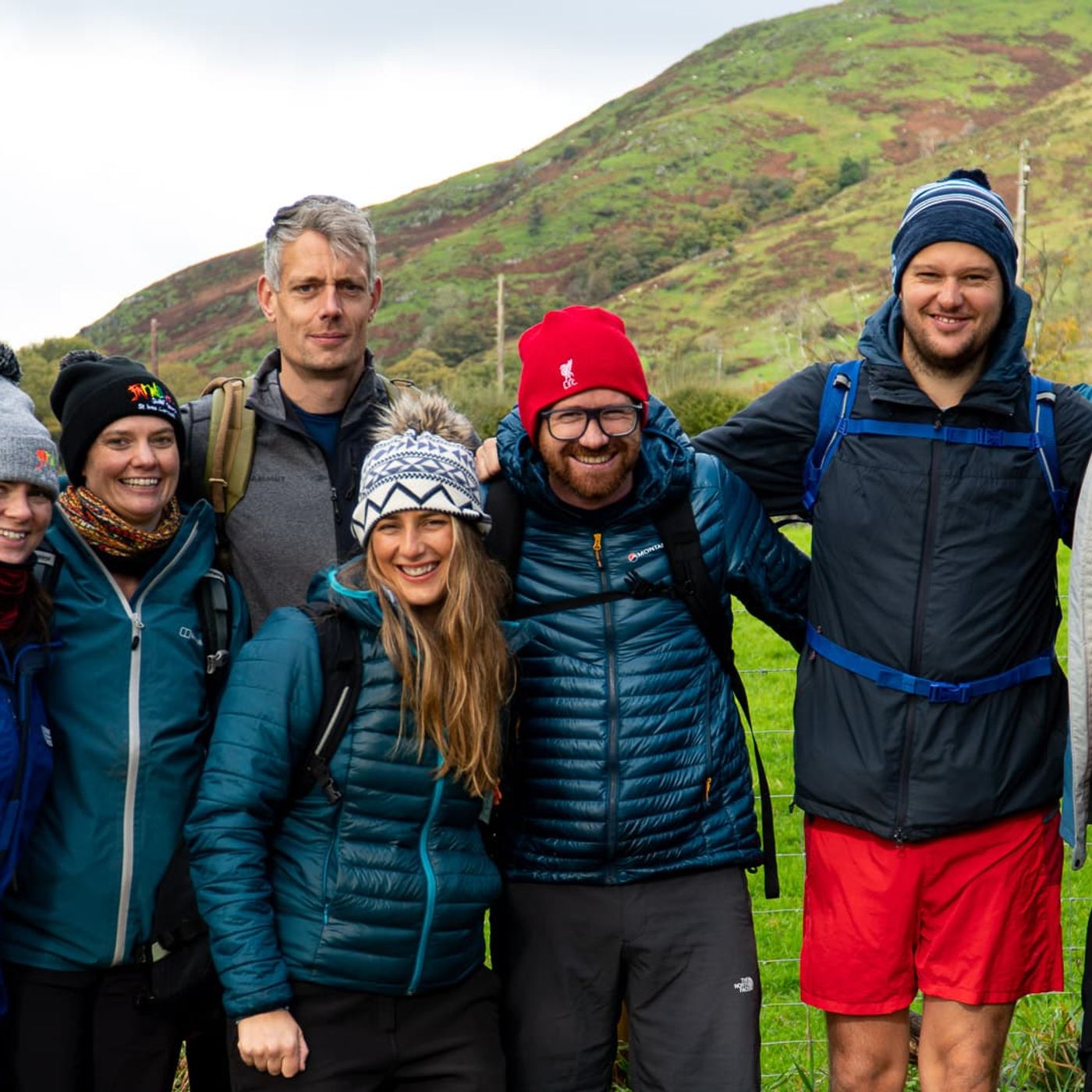 national 3 peaks group hiking