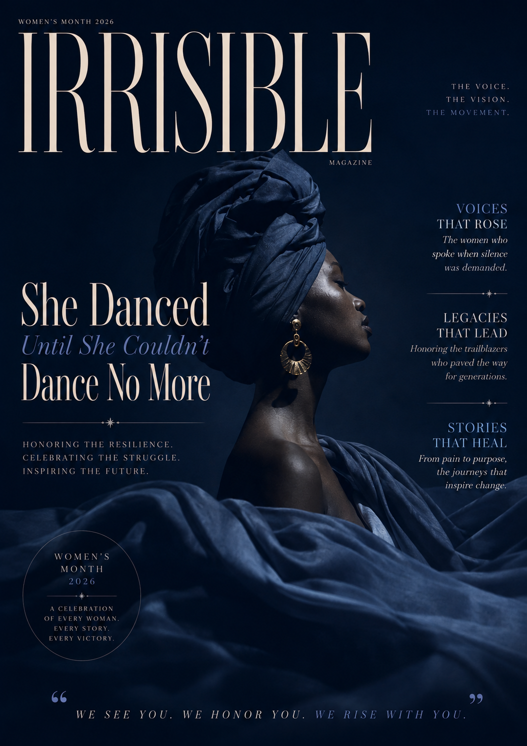 She danced until she couldn't dance no more 