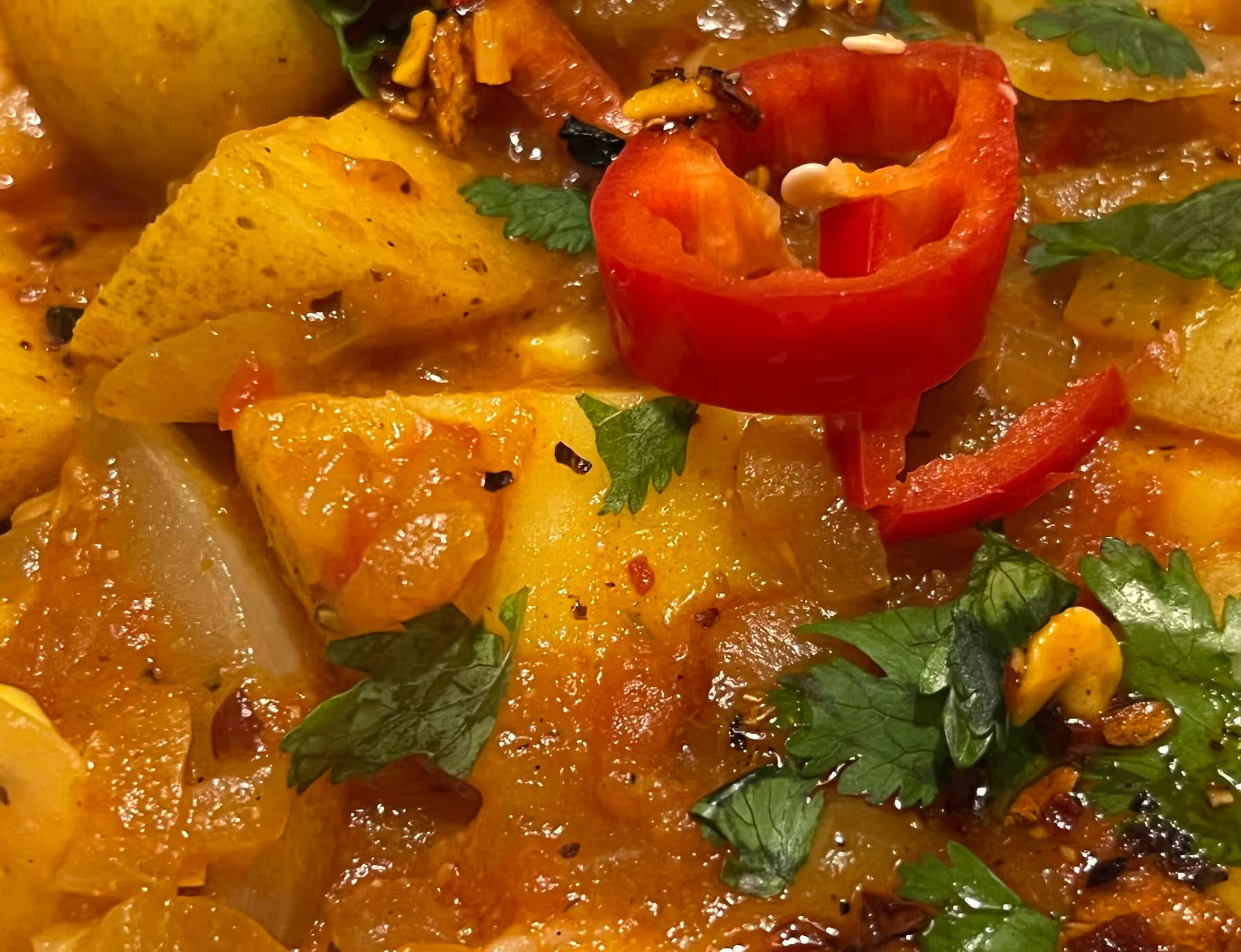 Spicy Aloo Sabzi