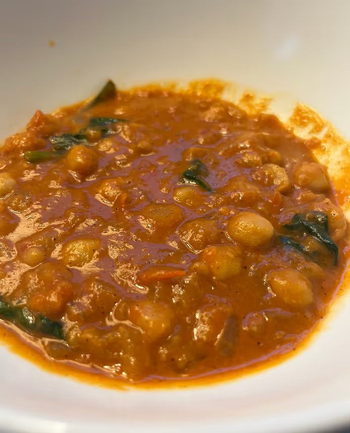 Chickpea and Coconut Milk Stew