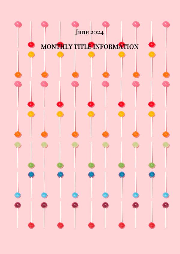 Monthly Title Information - June 2024