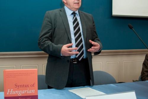 Syntax of Hungarian is launched at the Hungarian Academy of Sciences in Budapest