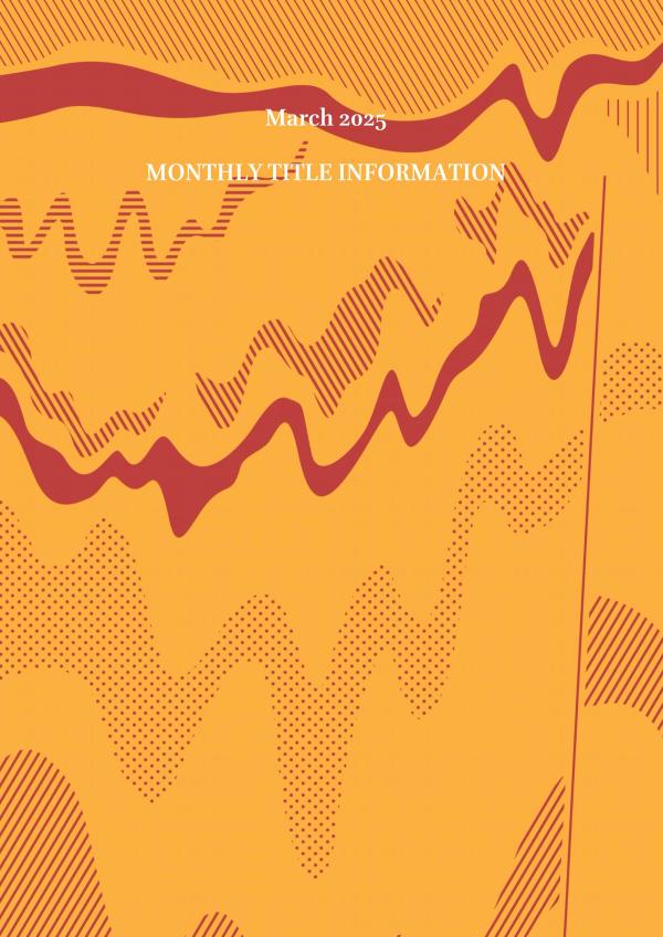 Monthly Title Information - March 2025