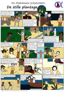 Gratis poster bij De stille plantage in de Tekst in Context-reeks