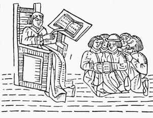 A Medieval Classroom