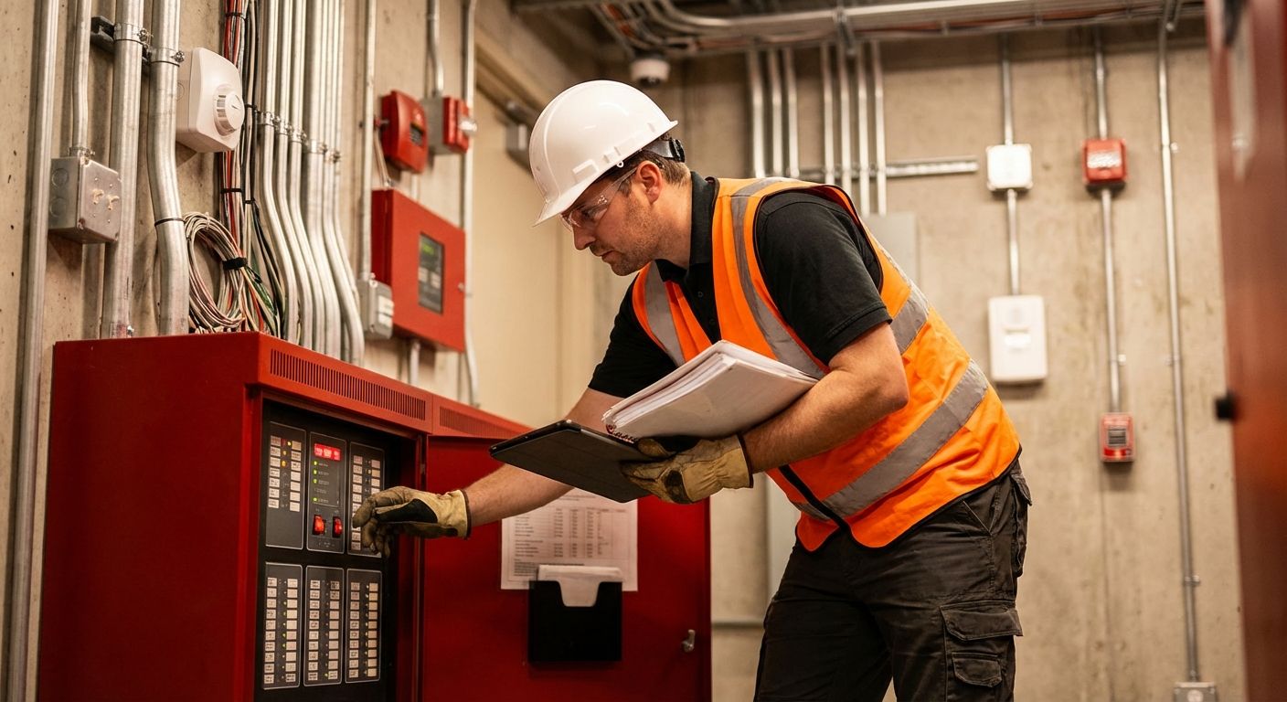 Brannteknisk service og vedlikehold