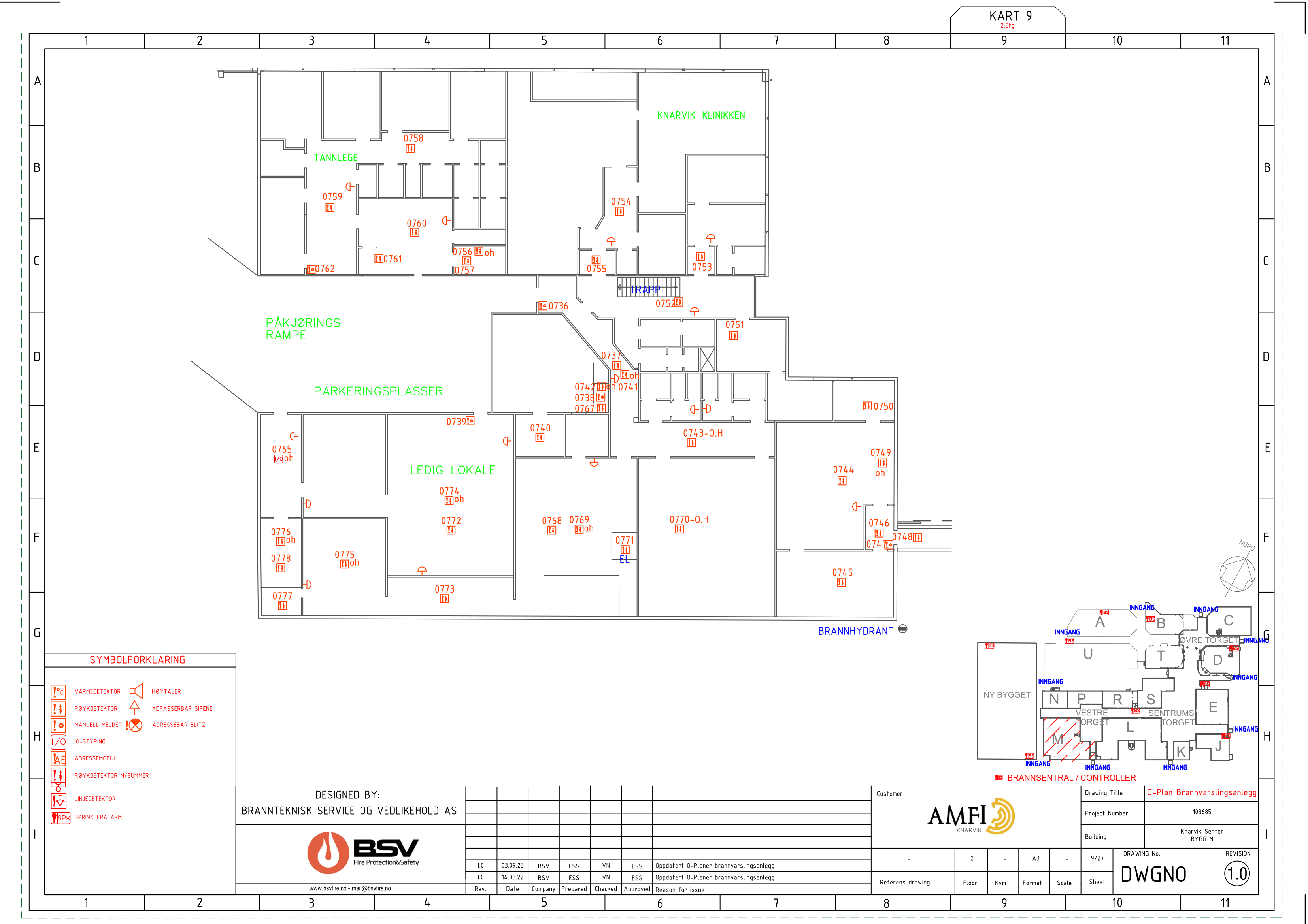 Amfi Knarvik - O-Plan