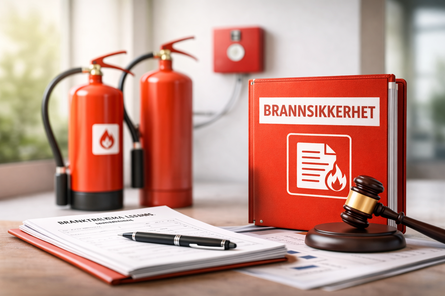 Lovpålagte krav til Brannsikkerhet