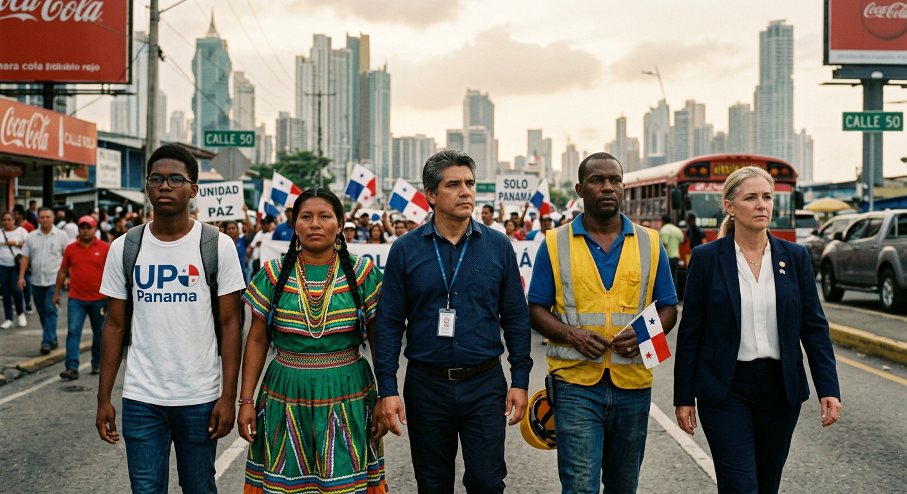Panama diverse population