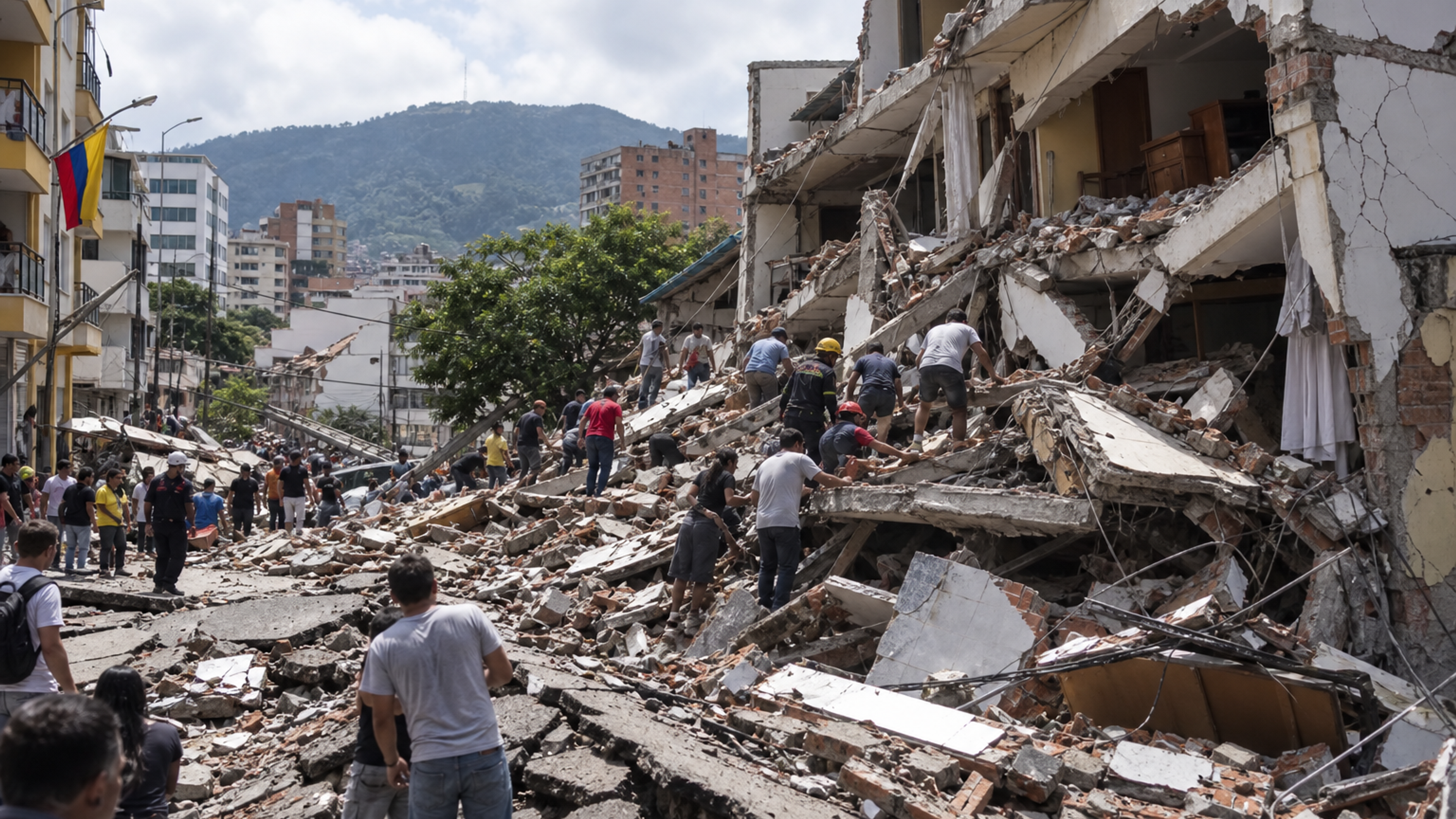 Devastating 7.4-Magnitude Earthquake Strikes Colombia