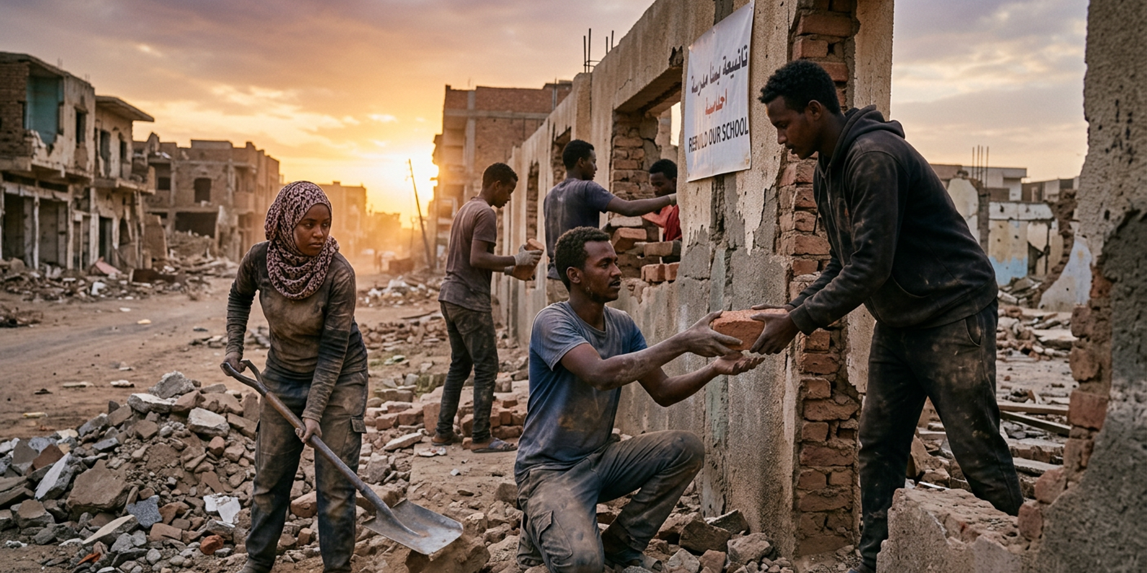 End Sudan Crisis Now - 24,000 killed, 13 million displaced, & 25 million facing hunger