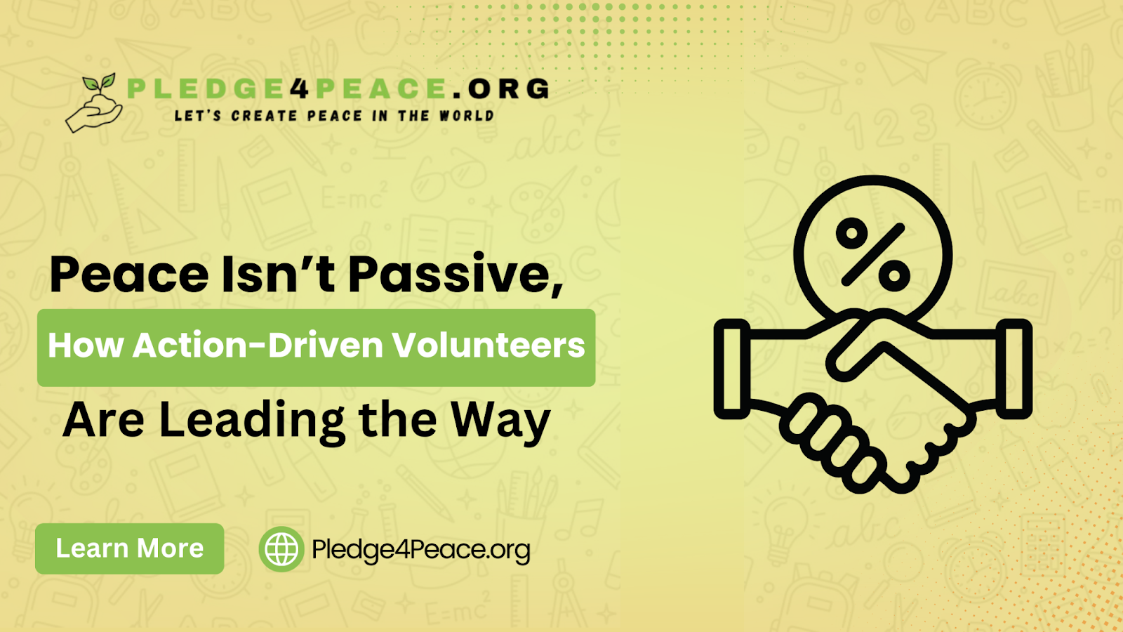 Peace Isn’t Passive: How Action-Driven Volunteers Are Leading the Way