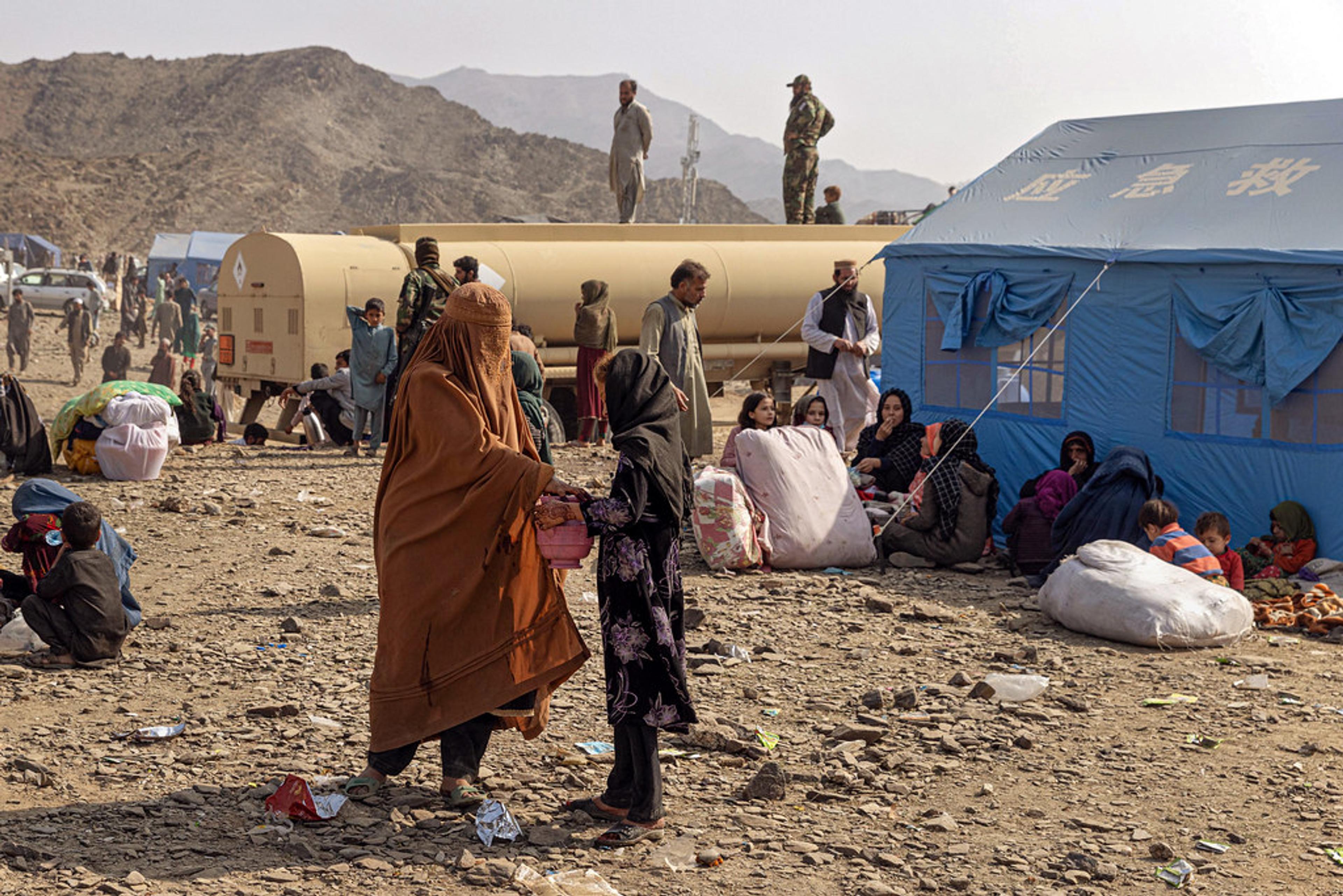 la frontière entre l'Afghanistan et le Pakistan