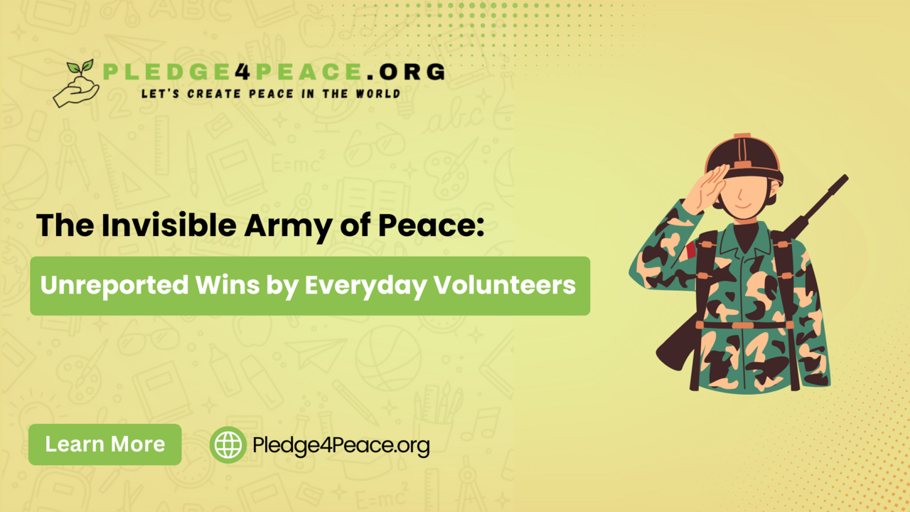 The Invisible Army of Peace: Unreported Wins by Everyday Volunteers