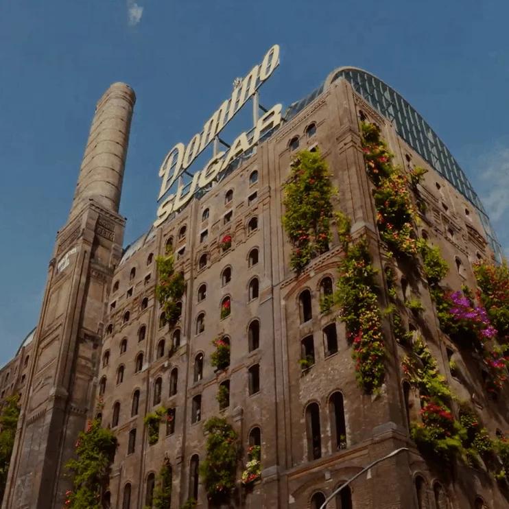 Domino Sugar factory building