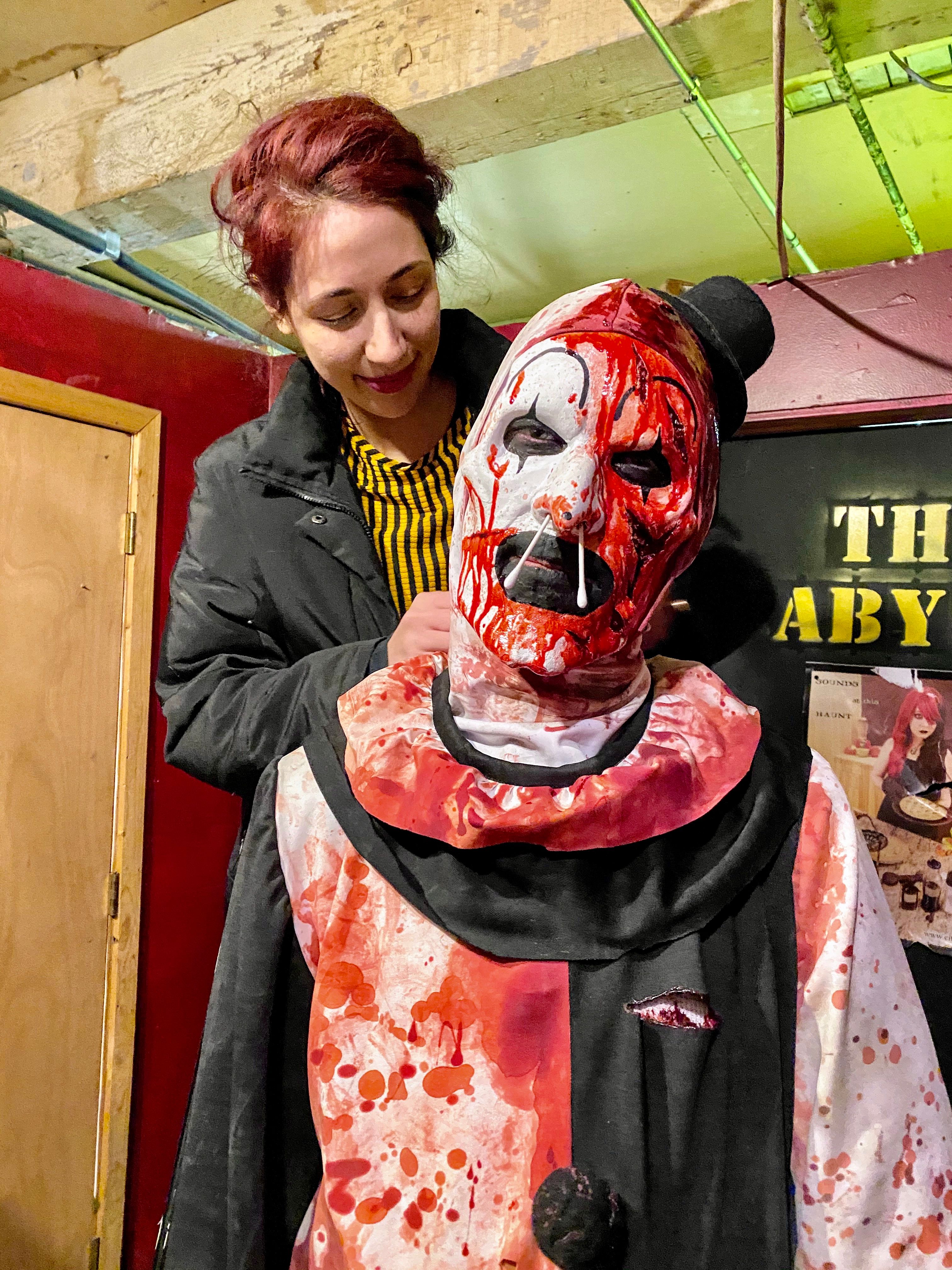 olga turka terrifier make up gore