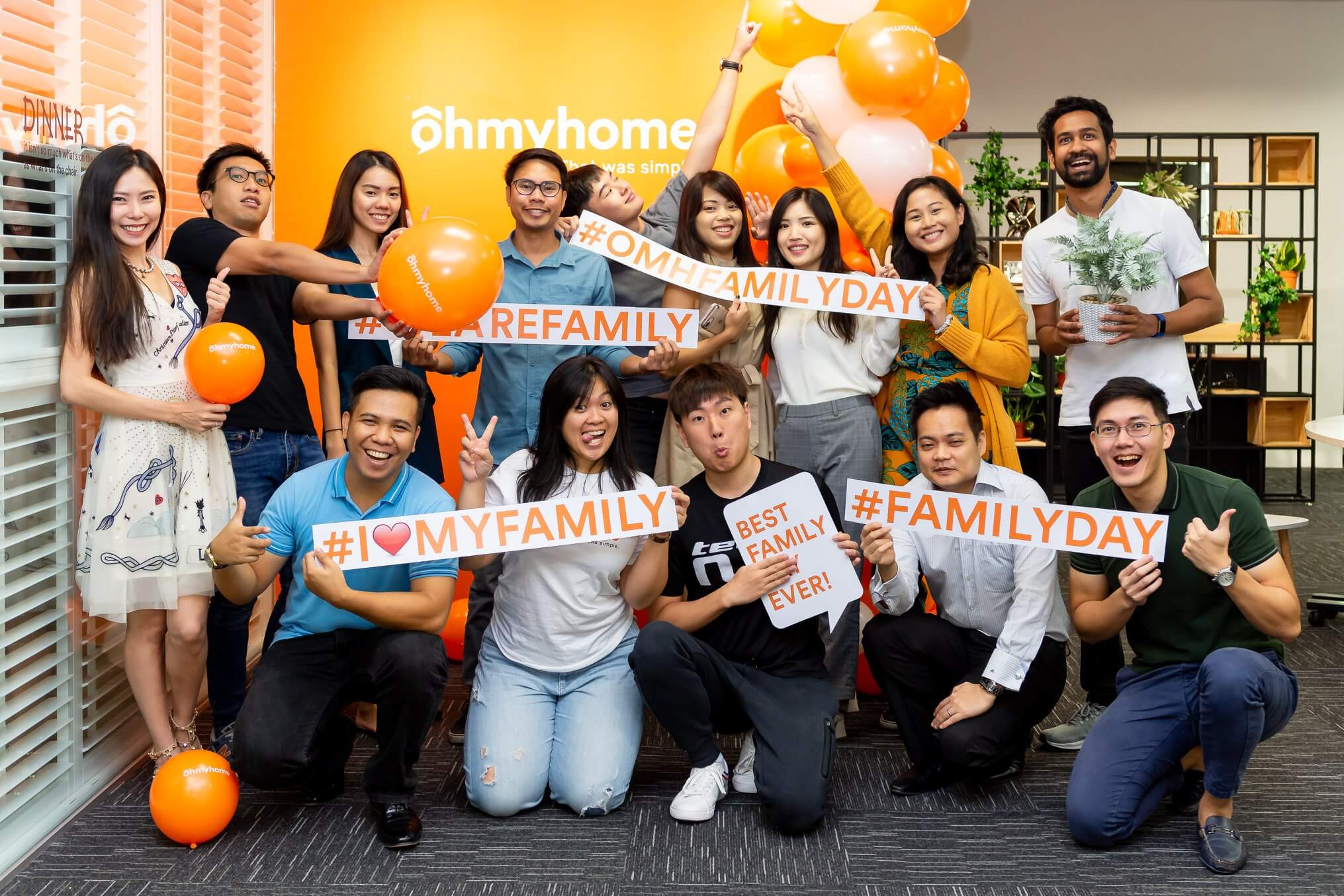 My Family Weekend 2019: Ohmyhome’s Bring-Your-Family-to-Work Day