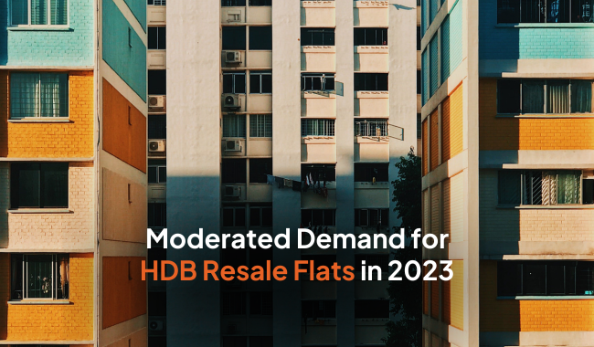 Higher Supply of BTO Flats in 2023 Moderated Demand for HDB Resale Flats