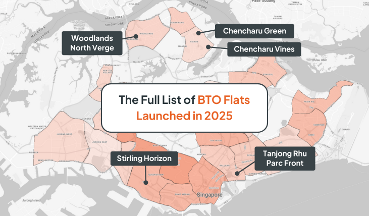 The Full List of HDB BTO 2025 Projects With Location And Price